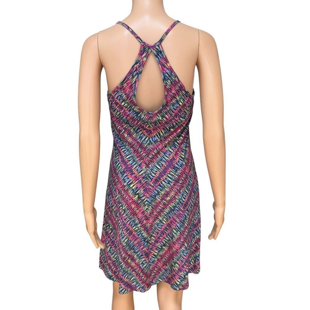 Patagonia Spright Dress Multicolor organic Cotton Blend Built In Bra Size M - Picture 3 of 6
